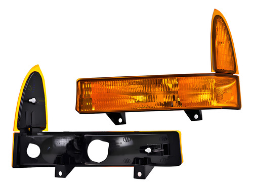 CUARTO FRONTAL FD F-350 99-01 AMBAR S/FOCO DEPO IZQ