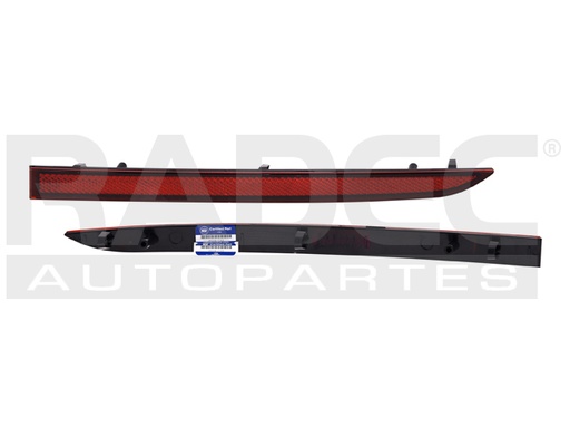 CUARTO REFLEJANTE TRASERO FD EDGE 15-18 DEPO DER