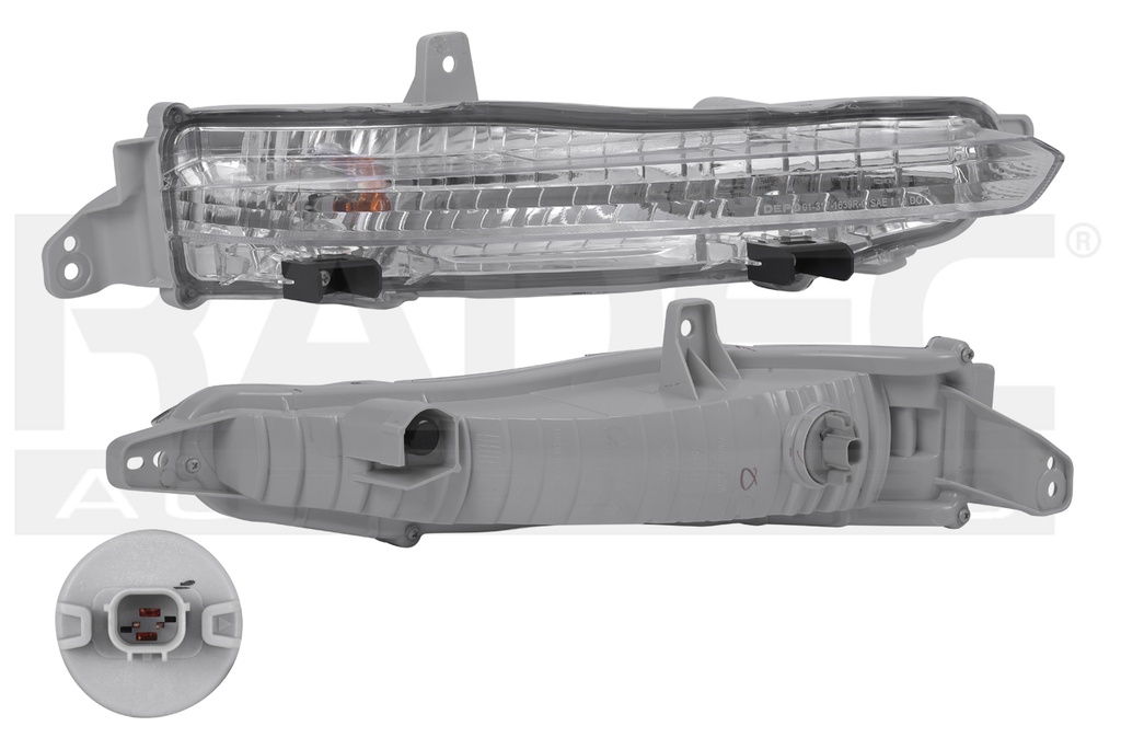 CUARTO FRONTAL HD PILOT 19-22 C/FOCO DEPO DER