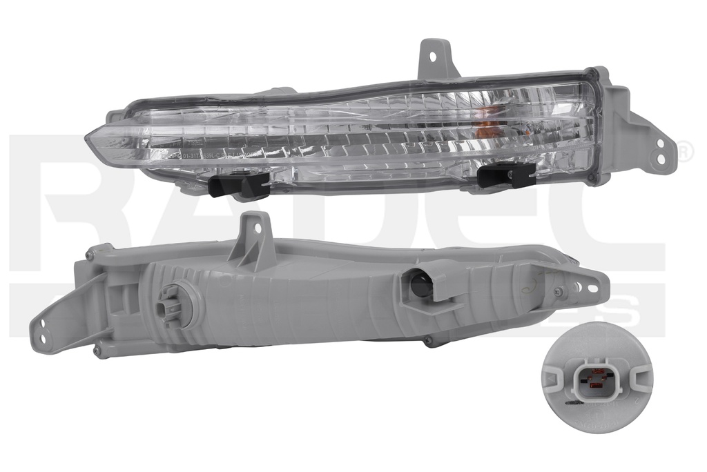 CUARTO FRONTAL HD PILOT 19-22 C/FOCO DEPO IZQ