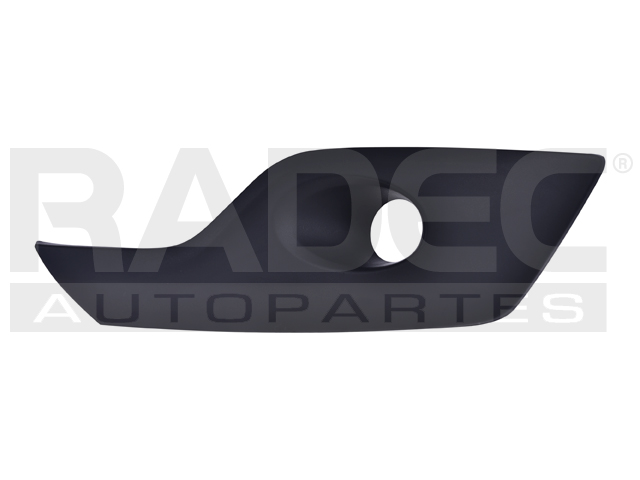REJILLA FASCIA DELANTERA FD TRANSIT 14-17 C/HOYO P/FARO GRIS MATE CUSTOM DER