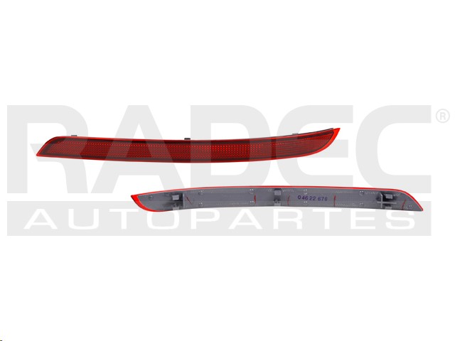 CUARTO REFLEJANTE TRASERO MC CLASE M ML350/400/500 12-15 DEPO DER