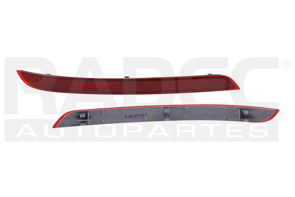 CUARTO REFLEJANTE TRASERO MC CLASE M ML350/400/500 12-15 DEPO IZQ