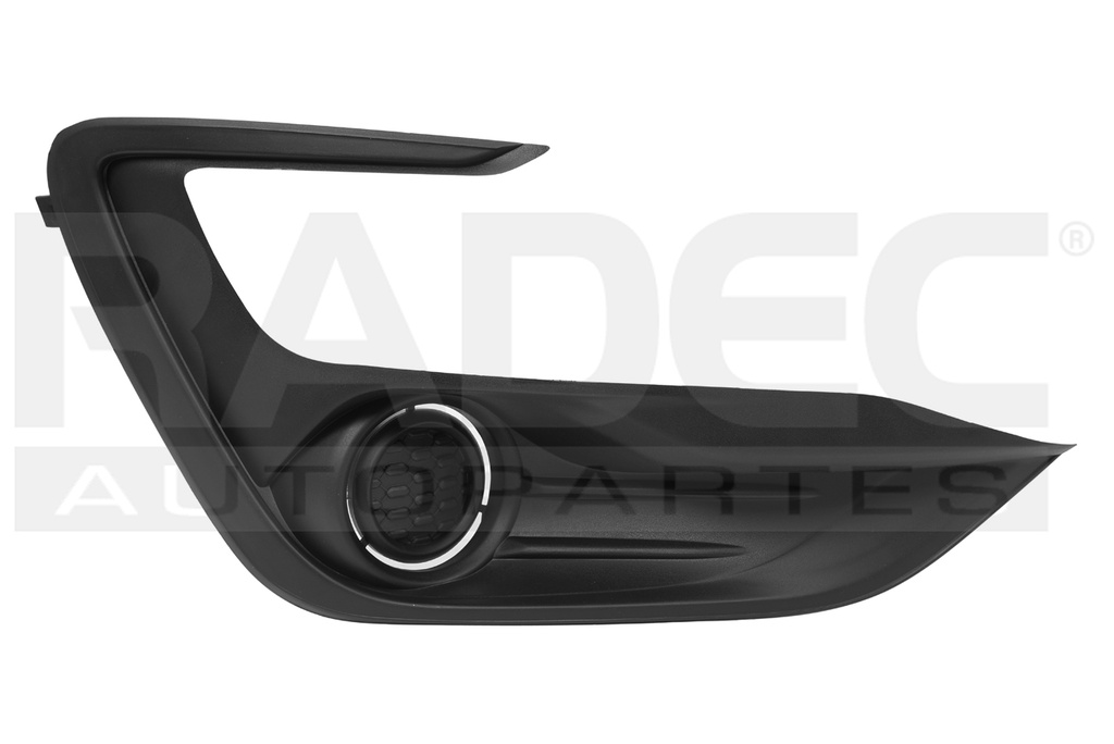 REJILLA FASCIA DELANTERA FD FIGO 19-21 S/HOYO P/FARO ENERGY/IMPULSE L4 3 CILINDROS 1.5L 4/5 PUERTAS DER