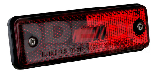 CUARTO TRASERO TY CAMRY 87-91 ROJO DEPO DER