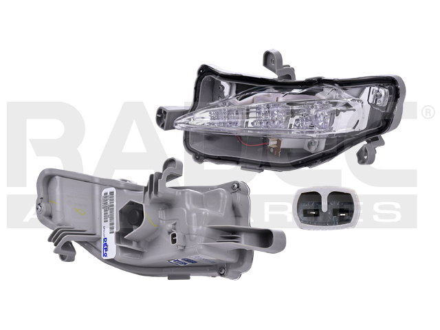 CUARTO FRONTAL TY COROLLA LE 17-19 C/LEDS DEPO IZQ