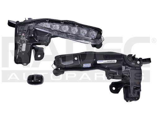 CUARTO FRONTAL TY COROLLA SE 17-19 C/LUZ DE DIA C/LEDS DEPO DER