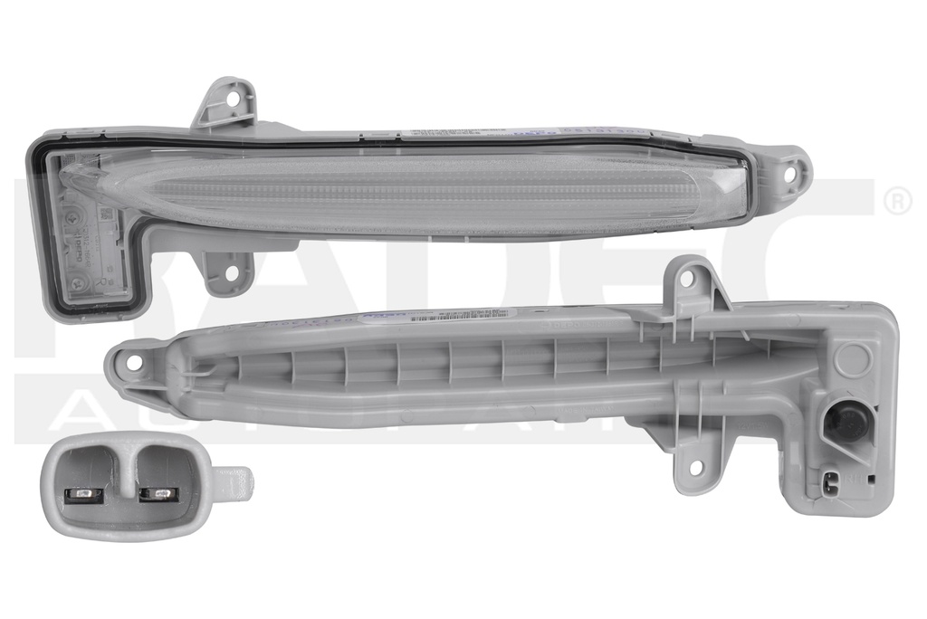 CUARTO FRONTAL TY COROLLA SE/XSE 20-23 CLARO C/LEDS C/FOCO DEPO DER