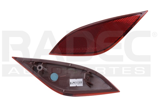 CUARTO REFLEJANTE TRASERO TY PRIUS 19-22 DEPO DER