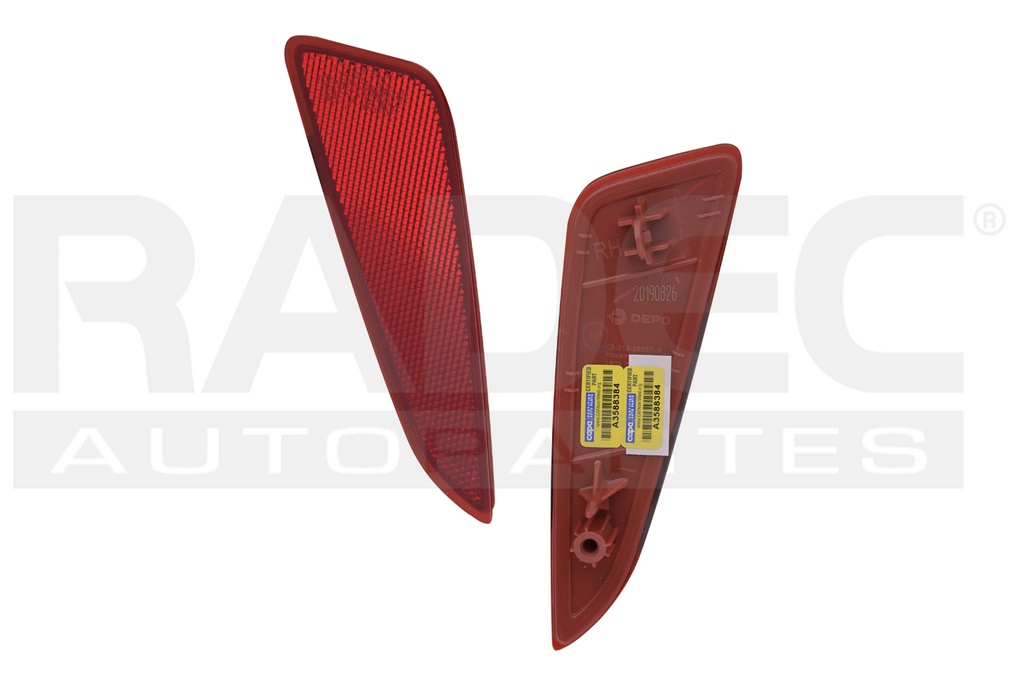 CUARTO REFLEJANTE TRASERO TY CH-R 18-20 DEPO DER