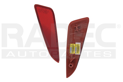 CUARTO REFLEJANTE TRASERO TY CH-R 18-20 DEPO DER