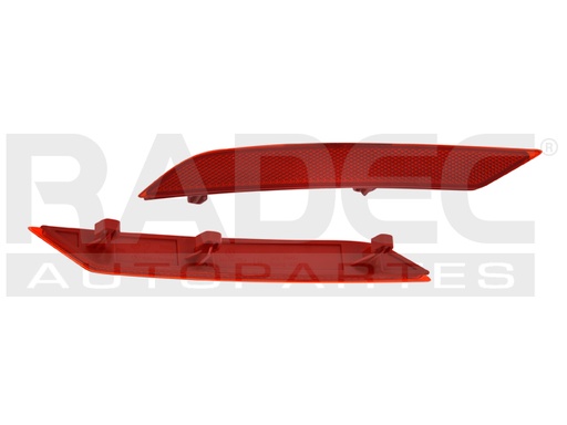 CUARTO REFLEJANTE TRASERO VW GOL 17-18 5 PUERTAS ORIGINAL IZQ