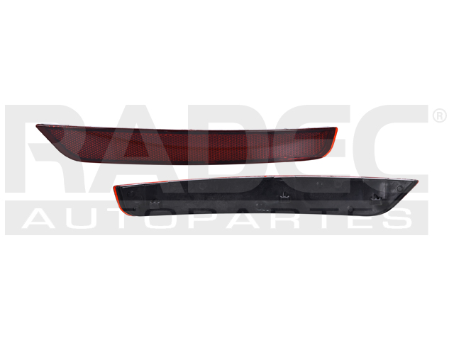 CUARTO REFLEJANTE TRASERO VW GOLF 10-13 GTI DER