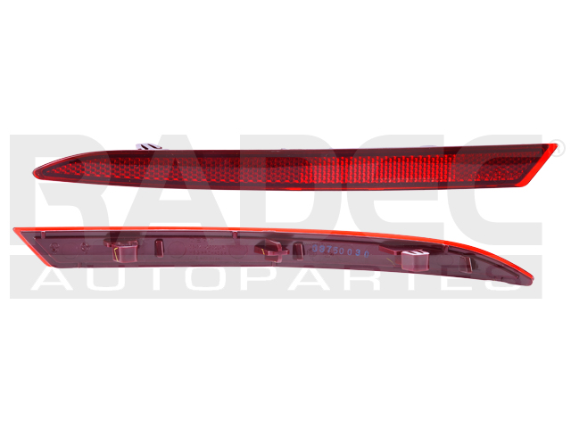 CUARTO REFLEJANTE TRASERO VW JETTA 11-14 DEPO IZQ