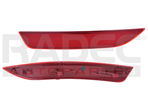 CUARTO REFLEJANTE TRASERO VW JETTA 11-14 GLI IZQ