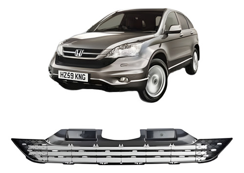 REJILLA FASCIA DELANTERA HD CR-V 07-10 CENTRAL