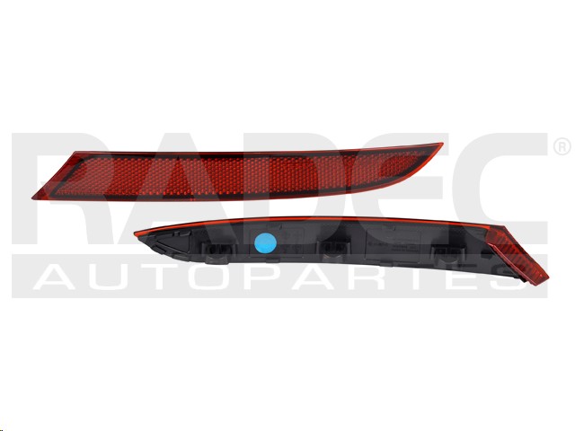 CUARTO REFLEJANTE TRASERO VW PASSAT 16-18 DEPO DER
