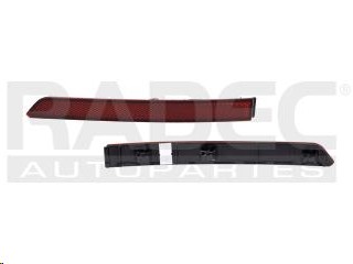 CUARTO REFLEJANTE TRASERO INTERIOR VW TIGUAN 18-21 DEPO DER