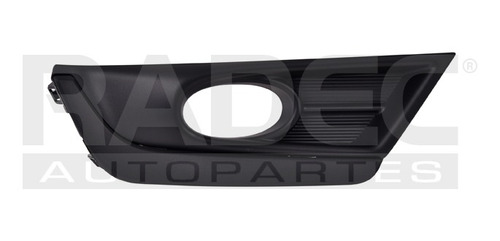 REJILLA FASCIA DELANTERA HD CR-V 17-19 C/HOYO P/FARO EX/TOURING/TURBO PLUS L4 4 CILINDROS 1.5/2.4L 5 PUERTAS DER
