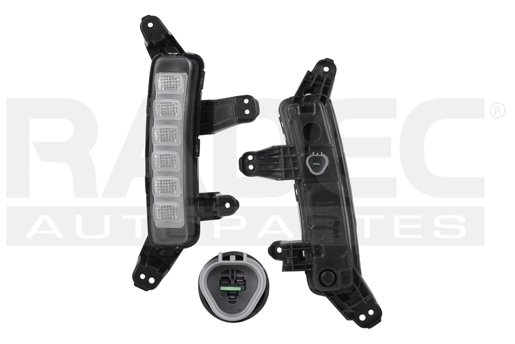 CUARTO FRONTAL HY SANTA FE 18-19 C/LUZ DE DIA DEPO DER
