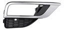 REJILLA FASCIA DELANTERA HD CR-V 15-16 C/HOYO P/FARO DER