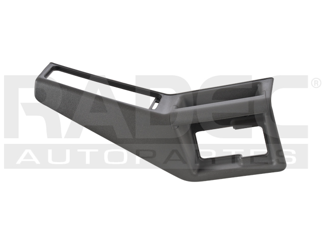 MANIJA INTERIOR FD EXPLORER 91-94  CUBIERTA DE MANIJA SIN BISEL CORRUGADA GRIS PLASTICO Derecho Delantera  