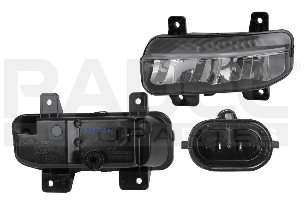 FARO NIEBLA DG RAM PU 19-23 LINEA NUEVA FULL LED DEPO IZQ