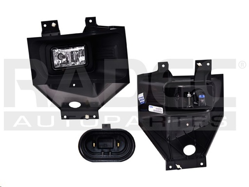 FARO NIEBLA FD F-350 17-19 C/REJILLA C/FOCO HALOGENO DEPO DER