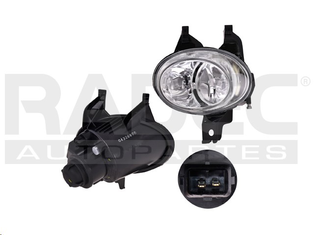 FARO NIEBLA PG 206 00-09 S/FOCO DEPO IZQ