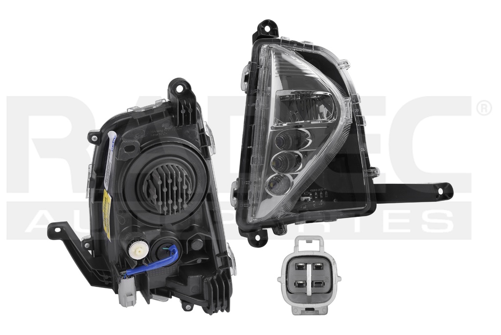 FARO NIEBLA TY PRIUS 16-18 C/BASE C/FOCO DEPO DER