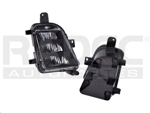 FARO NIEBLA VW GOLF GTI 15-17 C/LEDS C/FOCO DEPO DER