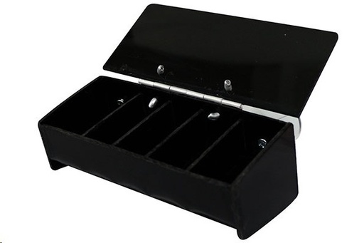 MARIMBA ACRILICA 5 DIVISIONES C/TAPA NGO