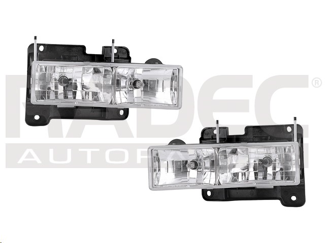 JUEGO FAROS CV CHEYENNE/SIERRA 92-98/SUBURBAN 92-99 CRISt TW