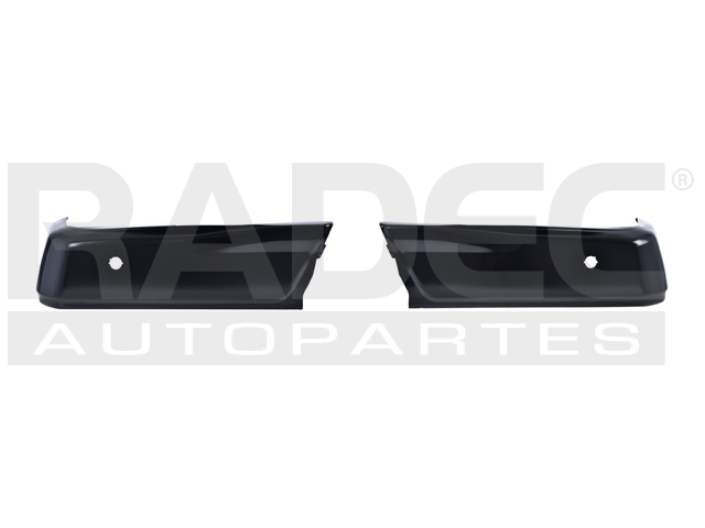 JGO ALERON DEFENSA TRASERO FD F-150 15-20 C/HOYO P/SENSOR P/PINTAR DER/IZQ