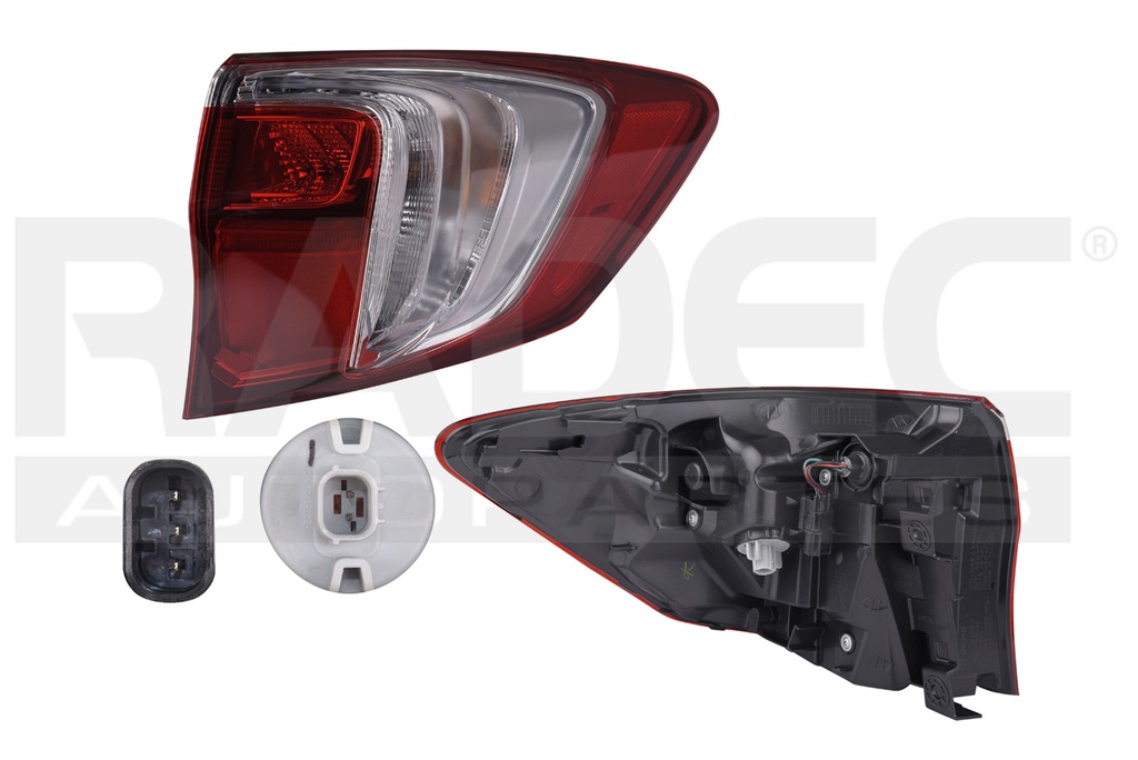 CALAVERA EXTERIOR AC RDX 16-18 C/LEDS DEPO DER