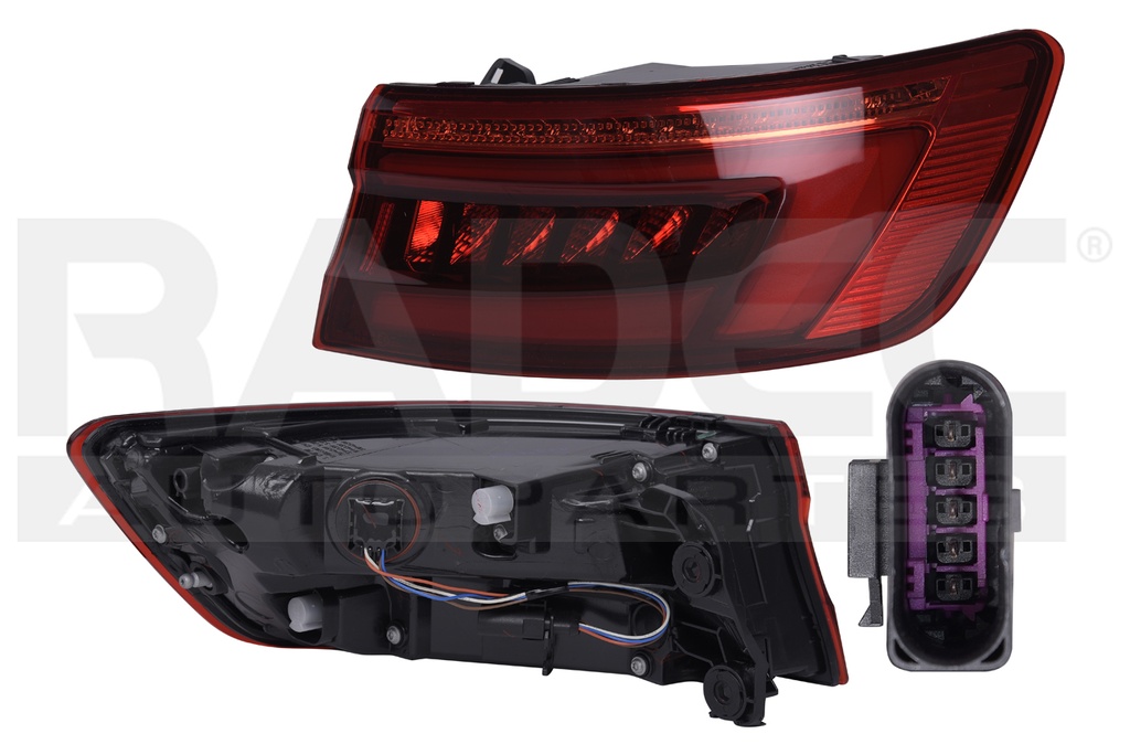 CALAVERA EXTERIOR AD A4 17-18 AMERICANO C/LEDS DEPO DER