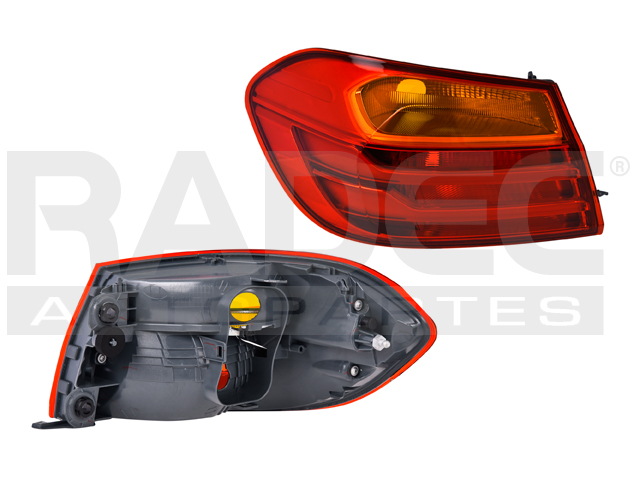 CALAVERA EXTERIOR BW SERIE 4 14-17/M4 15-17 2 PUERTAS C/LEDS DEPO IZQ