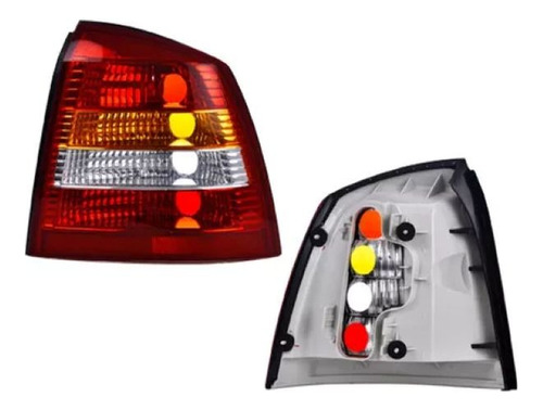 [017-0601-06] CALAVERA CV ASTRA 00-03 3 Y 5 PUERTAS AMBAR/BLANCO/ROJO CLARA S/FOCO DEPO DER