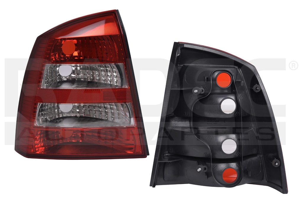 CALAVERA CV ASTRA 04-06 4 PUERTAS BLANCO/ROJO TYC IZQ