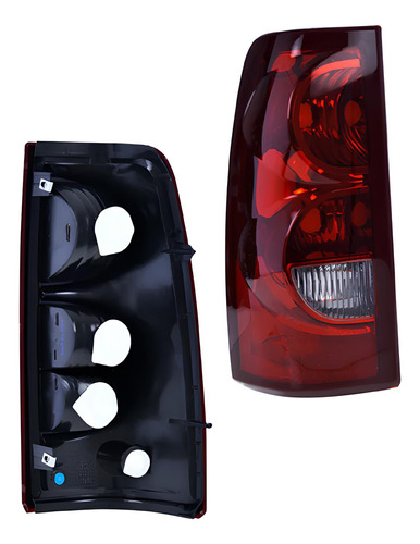 CALAVERA CHEVROLET SILVERADO/CUSTOM 03-04 FILO ROJO S/FOCO DEPO DER