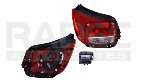 CALAVERA EXTERIOR CV MALIBU 13-15 4 PUERTAS C/FOCO DEPO IZQ