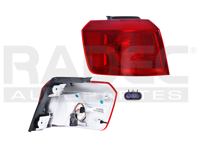 CALAVERA EXTERIOR CV TERRAIN 10-17 C/FOCO DEPO IZQ