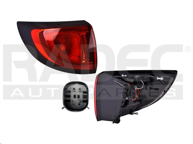 CALAVERA EXTERIOR CR PACIFICA 17-20 C/LEDS TYC IZQ