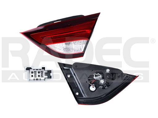 CALAVERA INTERIOR CR 200 15-16 4 PUERTAS C/LEDS DEPO DER