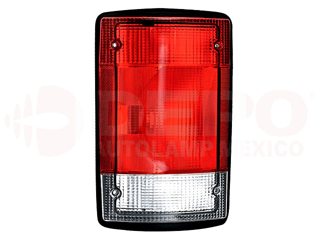 CALAVERA FD ECONOLINE 95-14 BLANCO/ROJO S/FOCO DEPO IZQ