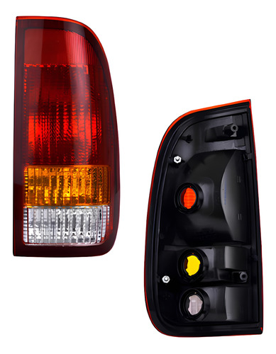 [017-1215-04] CALAVERA FD F-150/F-250 04-09 AMBAR/BLANCO/ROJO S/FOCO DEPO DER