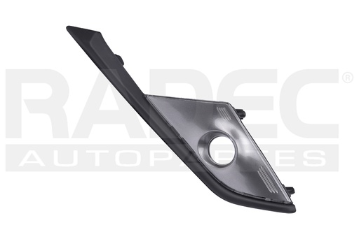 REJILLA FASCIA DELANTERA MZ CX3 16-17 C/HOYO P/FARO IZQ