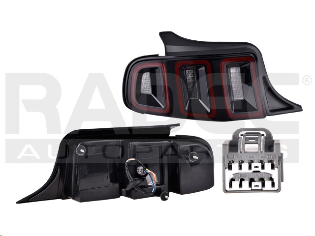 CALAVERA FD MUSTANG 13-14 C/LEDS DEPO IZQ