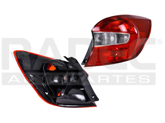 CALAVERA FD FIGO 16-19 5 PUERTAS ROJO/BL cambio 017-1254-05