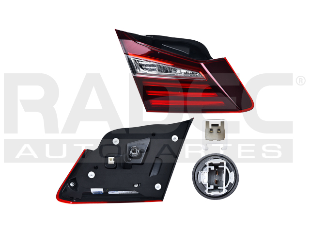 CALAVERA INTERIOR HD ACCORD 16-17 4 PUERTAS C/LEDS DEPO IZQ